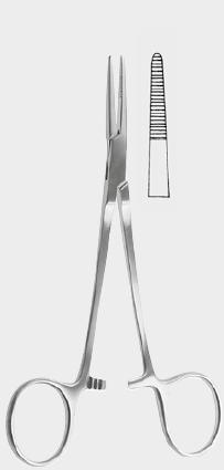 Затискач кровоспинний МОЙНІГАНА (MOYNIHAN), вигнутий